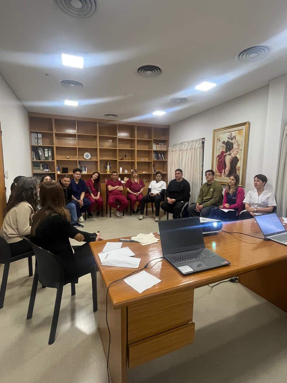 Taller de Comunicación en el Centro de Rehabilitación San Juan de Dios