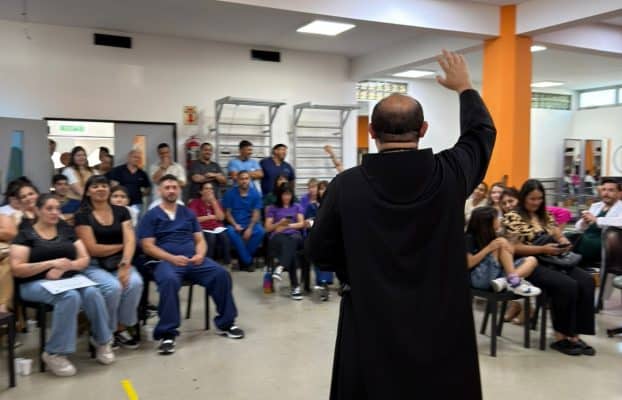 Almuerzo de Fin de Año en el Centro de Rehabilitación San Juan de Dios
