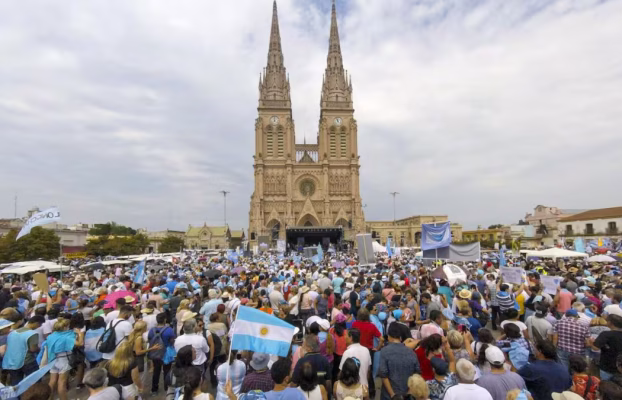 Nuestro equipo acompañó la Peregrinación Juvenil a Luján